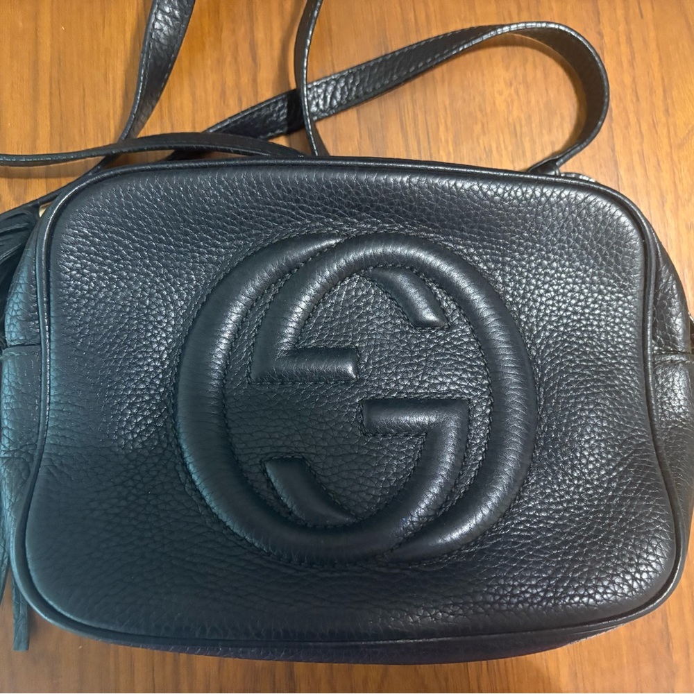 Gucci Soho Disco Black Crossbody Bag